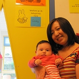 20100903 - Cindy eerste dag kinderopvang